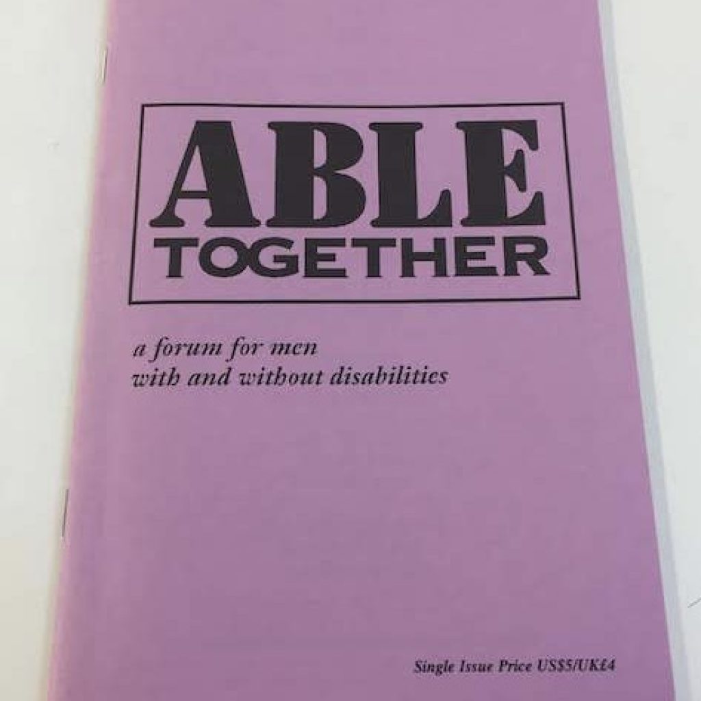 Able Together and the Archive: Gay Men with Disabilities, Intimacy, and Community Building