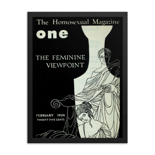 "The Feminine Viewpoint" Framed Poster