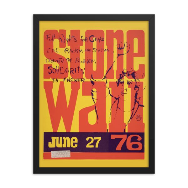 Stonewall: June 27 1976 Framed Poster