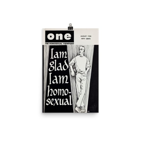 "I am Glad I am Homosexual" Poster