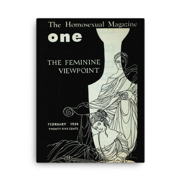 "The Feminine Viewpoint" Canvas Print