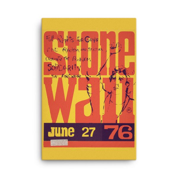 Stonewall: June 27 1976 Canvas Print - Image 3