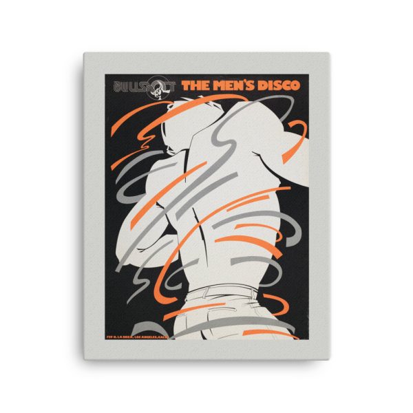 Bullshot: The Men's Disco Canvas Print