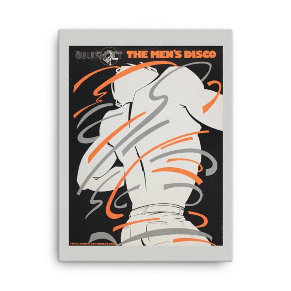 Bullshot: The Men's Disco Canvas Print - Image 2