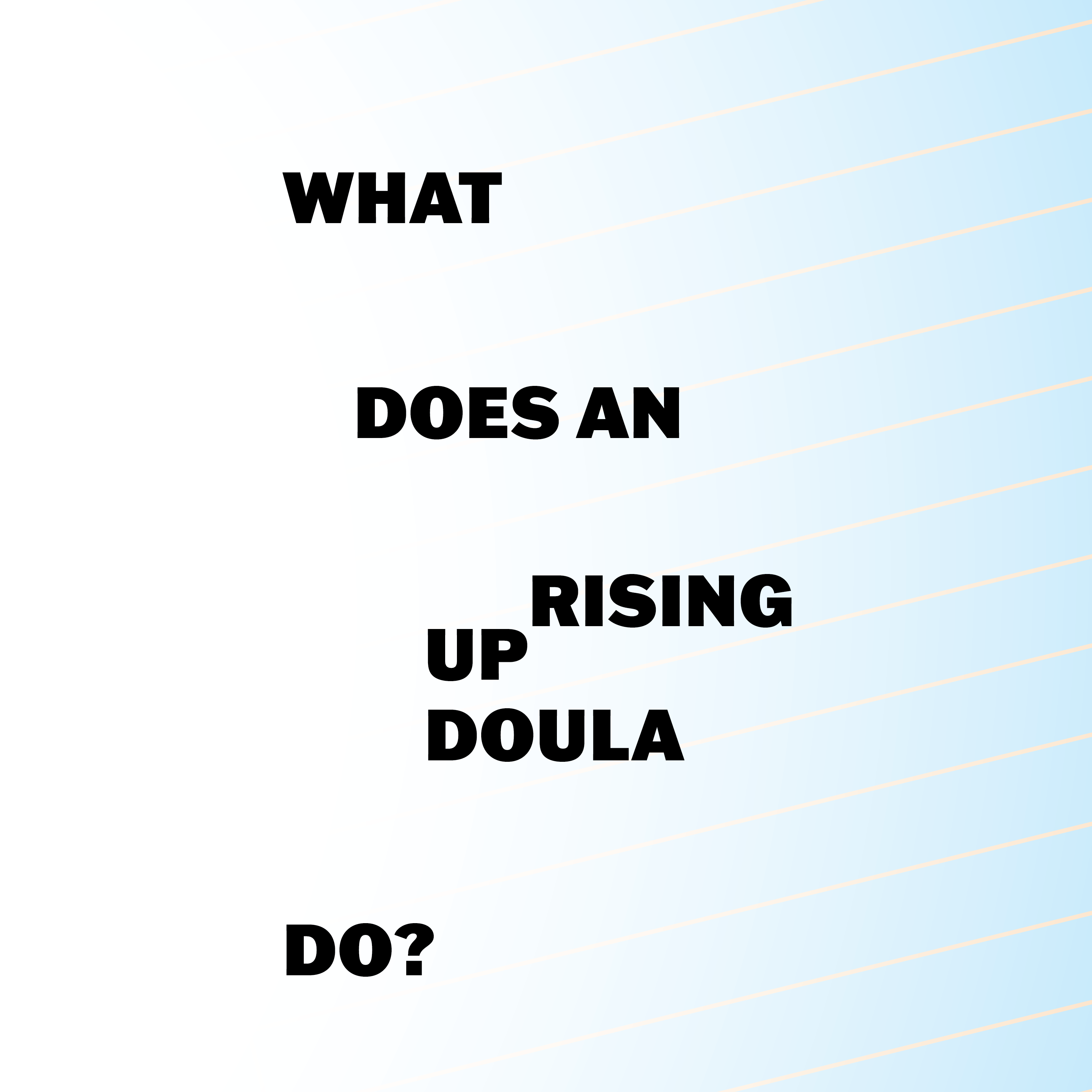 WHAT DOES AN UPRISING DOULA DO? ZINE, EDITED BY Abdul-Aliy Muhammad, Pato Hebert & WWHIVDD