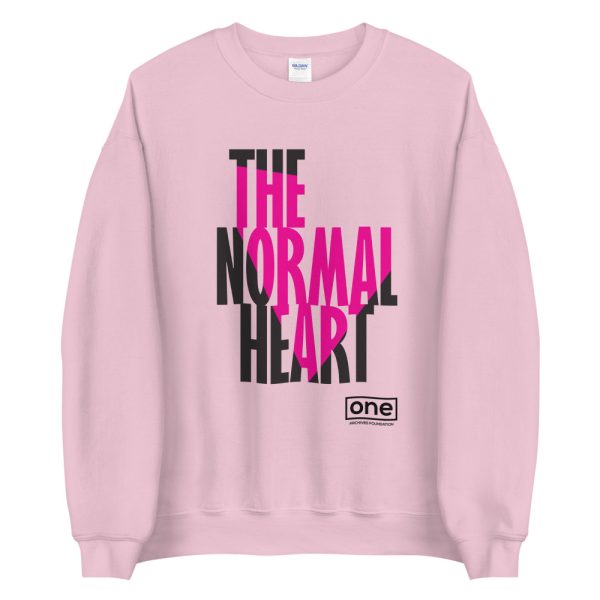 THE NORMAL HEART Unisex Sweatshirt (Color: Pink)