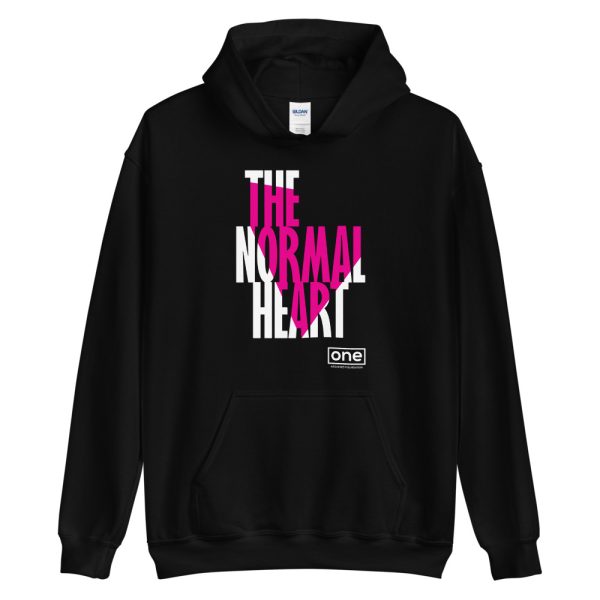 THE NORMAL HEART Unisex Hoodie (Color: Black)