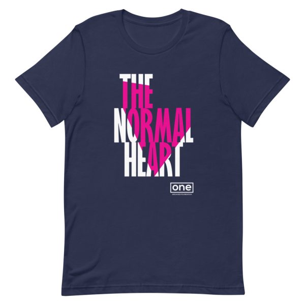THE NORMAL HEART Short-Sleeve Unisex T-Shirt (Color: Navy)
