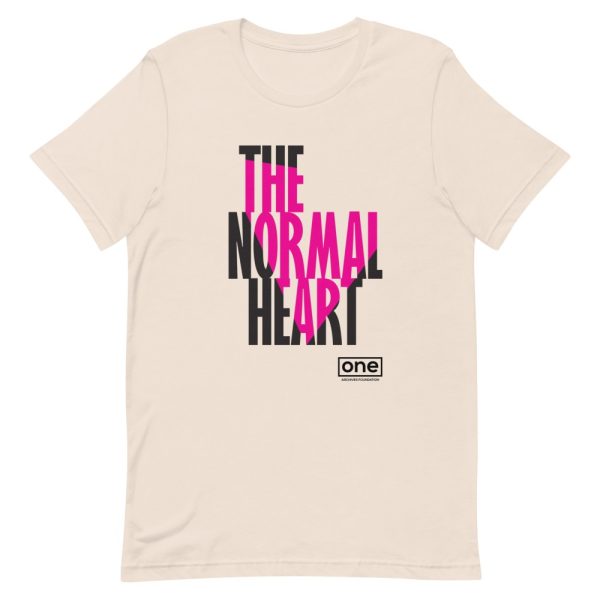 THE NORMAL HEART Short-Sleeve Unisex T-Shirt (Color: Cream)