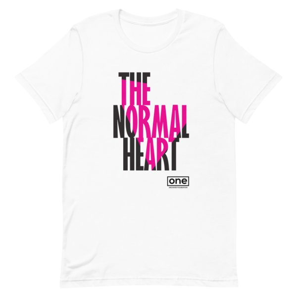 THE NORMAL HEART Short-Sleeve Unisex T-Shirt (Color: White)