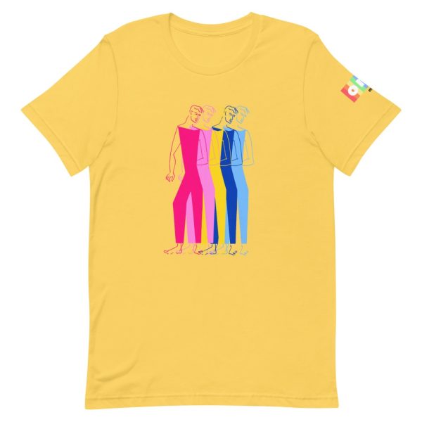 ONE Magazine Short-Sleeve Unisex T-Shirt (color: yellow)