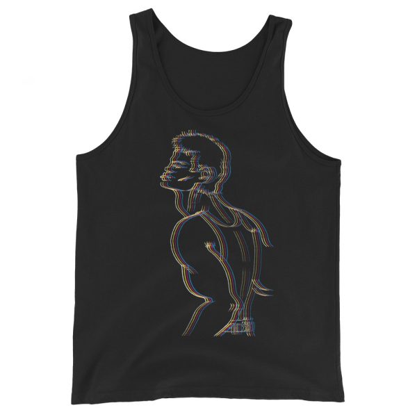 1966 ONE Magazine Unisex Tank Top (color: black)