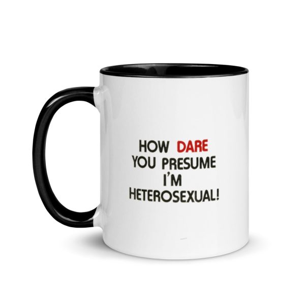 Mug with Color Inside LGBTQ+ button collection