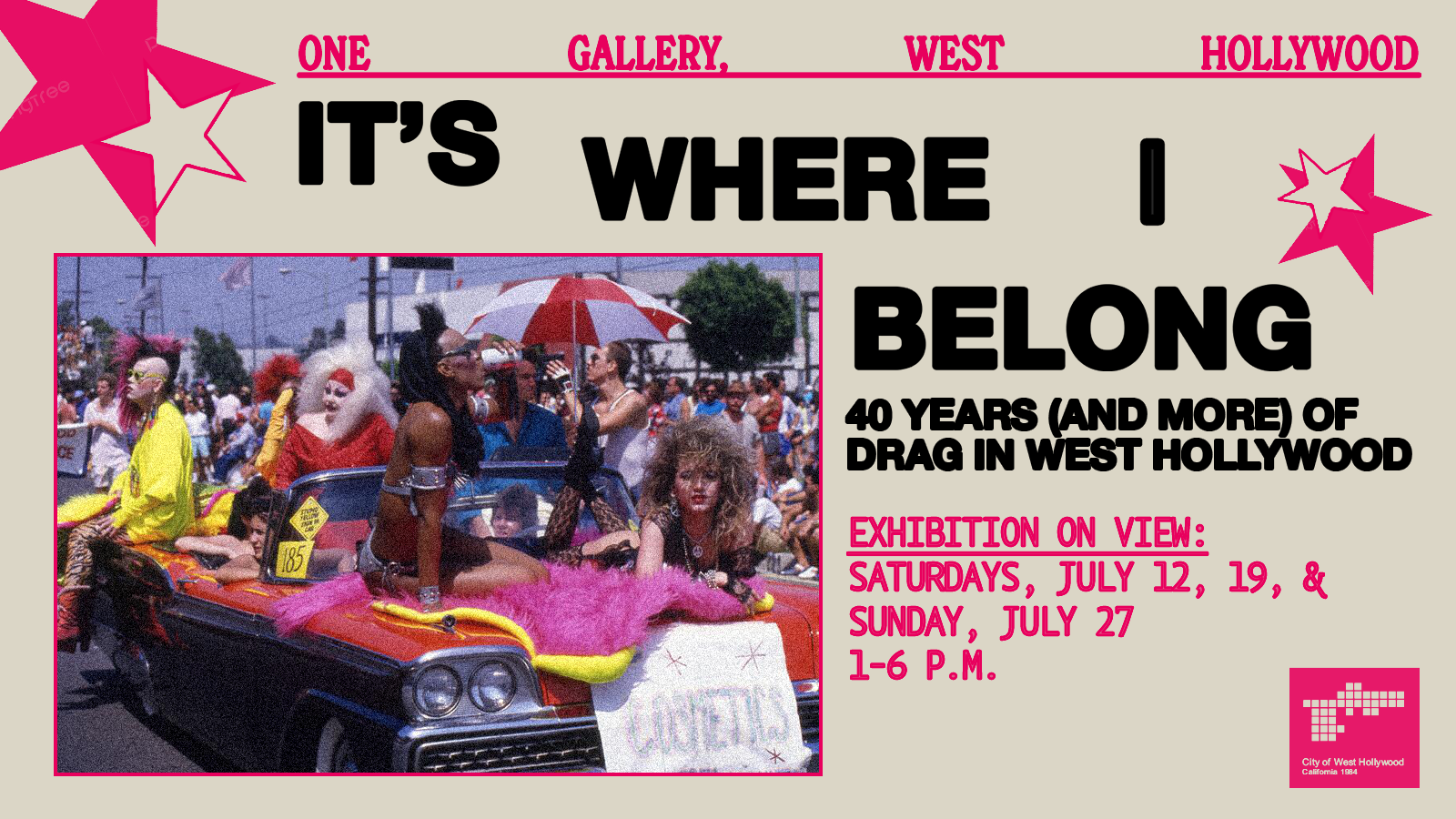 It's Where I Belong: On View at One Gallery in West Hollywood - Curated by Lil Miss Hot Mess