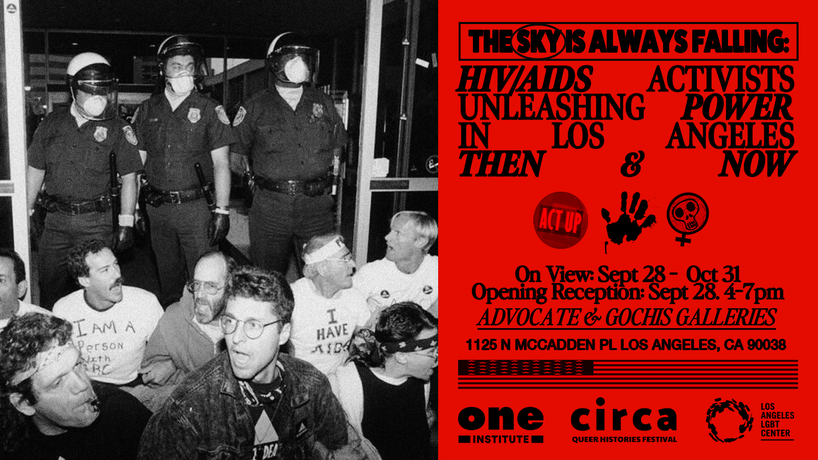 The Sky is Always Falling: On View Sep. 28 - Oct. 31